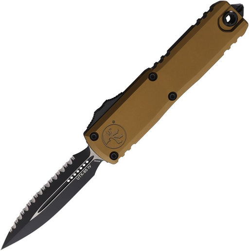 Microtech UTX-85 D/E Gen IV OTF Tan (3.13") [12324-3TA]