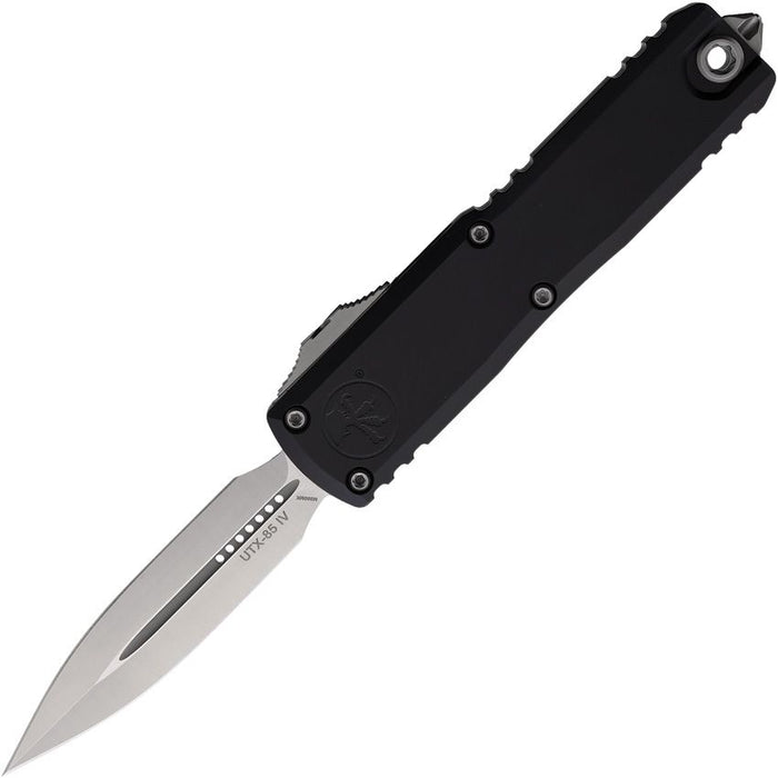 Microtech UTX-85 D/E Gen IV OTF Black (3.13") [12324-4]