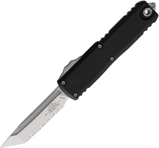 Microtech UTX-85 TE Gen IV OTF Black (3" Stonewash) [12334-12]