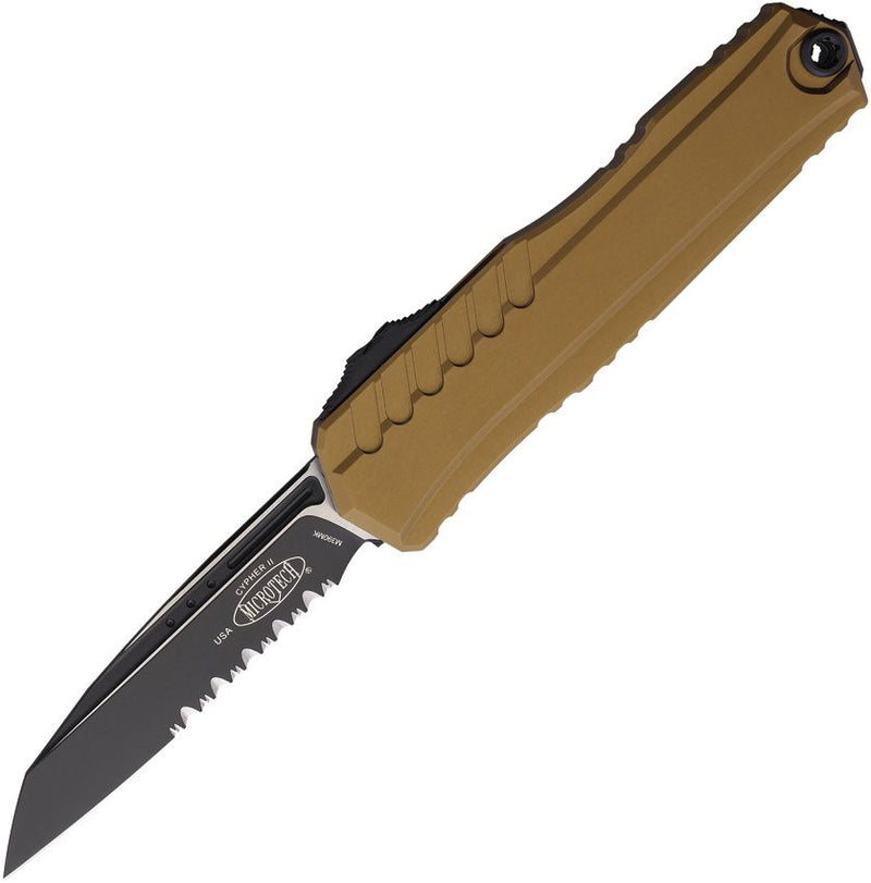 Microtech Auto Cypher II OTF S/E Tan [1241-2TA]