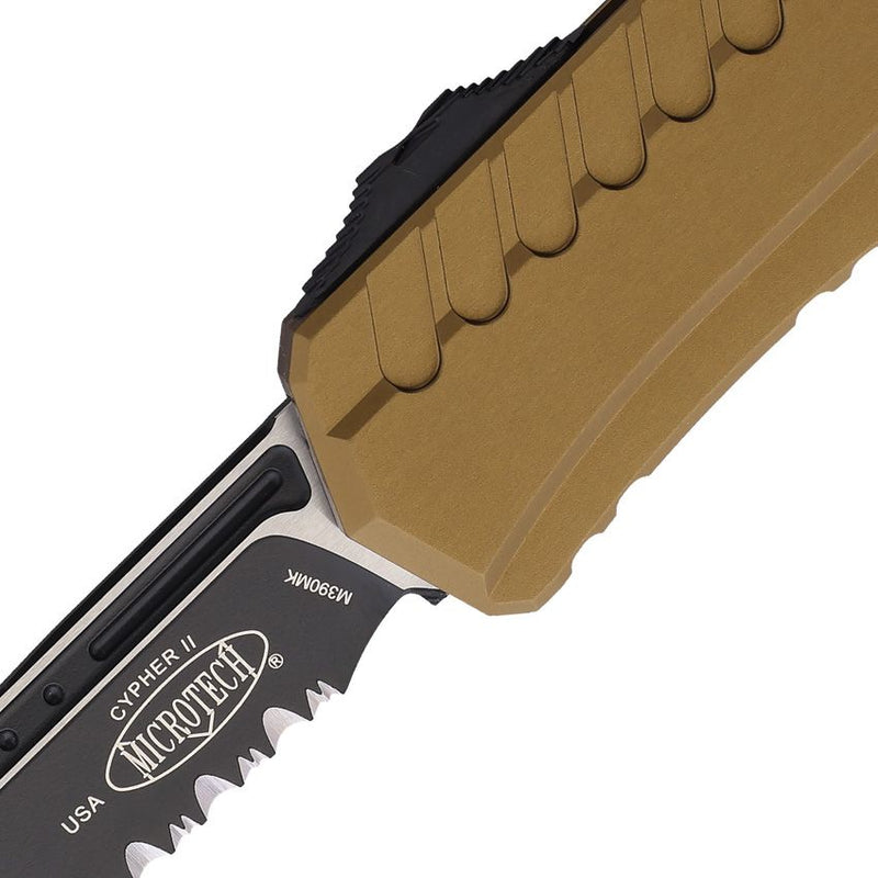 Microtech Auto Cypher II OTF S/E Tan [1241-2TA]