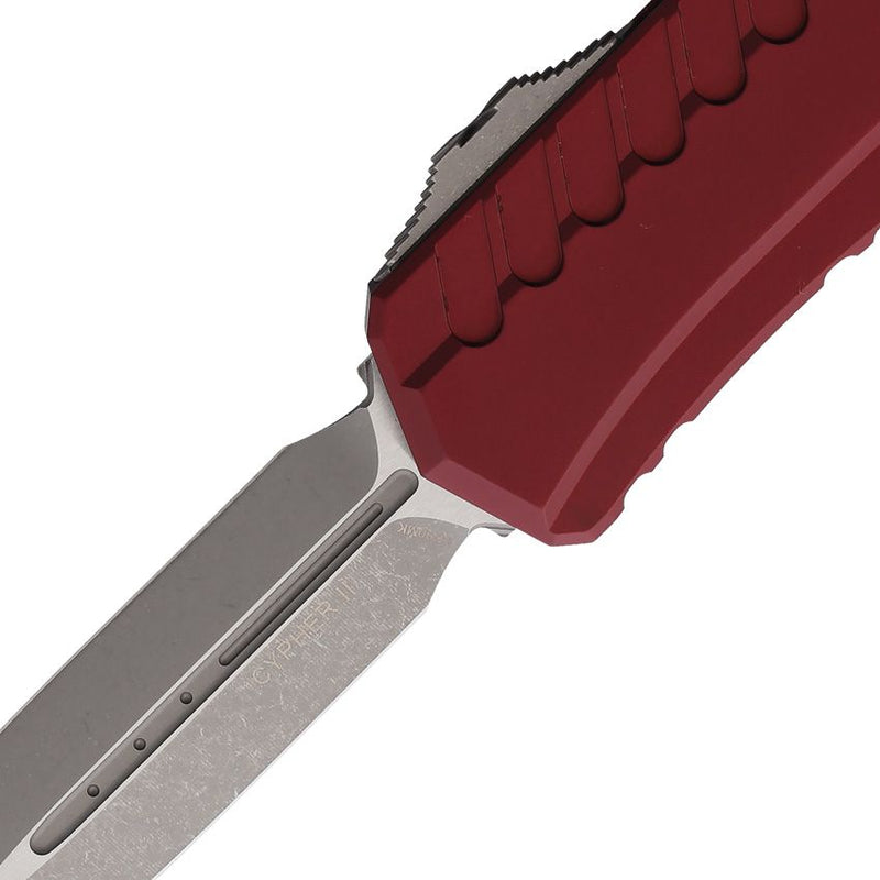 Microtech Auto Cypher II D/E OTF AP Merl [1242-10APMR]