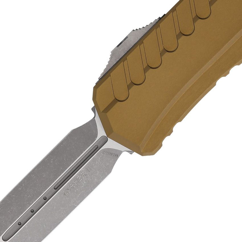 Microtech Auto Cypher II D/E OTF AP [1242-10APTA]