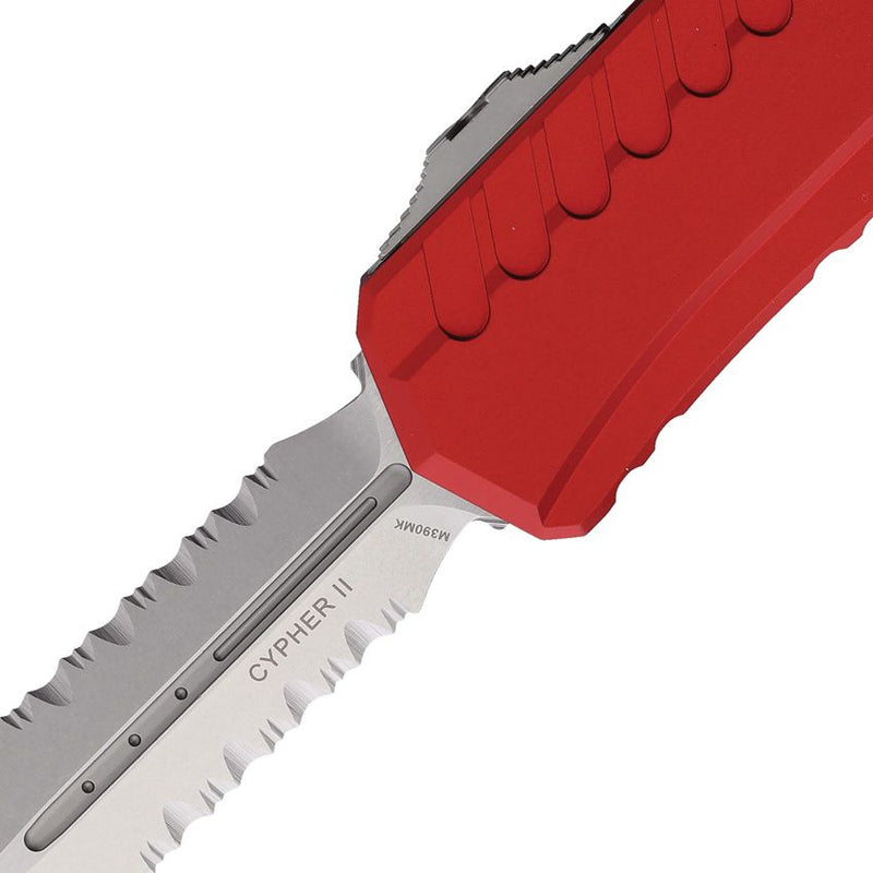 Microtech Auto Cypher II D/E SW PS Red [1242-11RD]