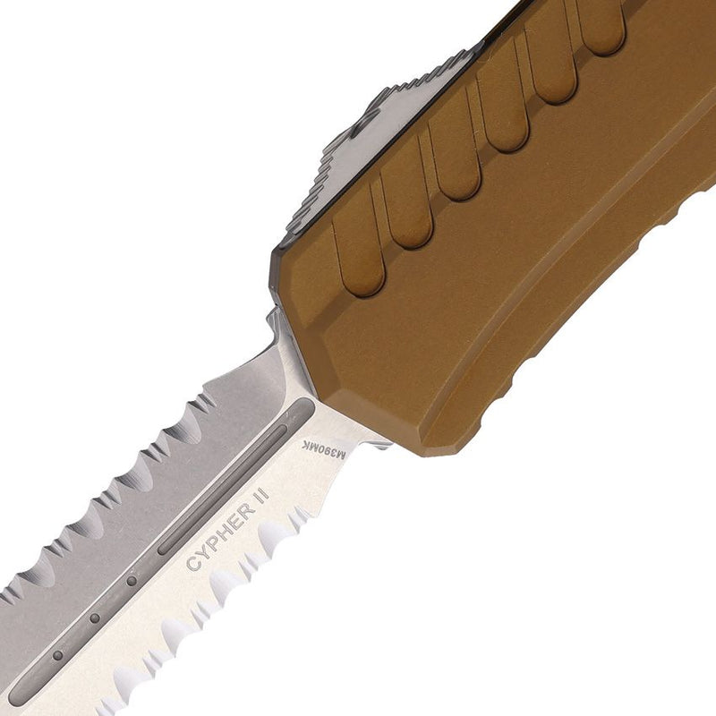 Microtech Auto Cypher II D/E OTF Tan [1242-11TA]