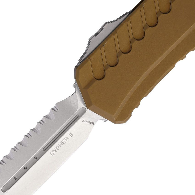 Microtech Auto Cypher II D/E OTF Tan [1242-12TA]
