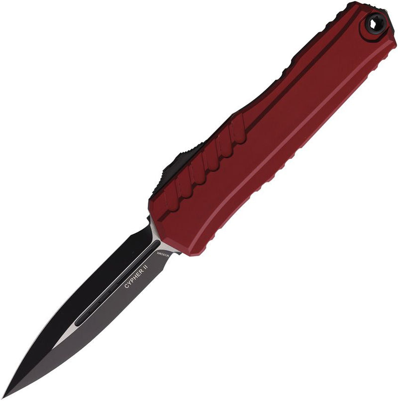 Microtech Auto Cypher II D/E OTF Merlot [1242-1MR]