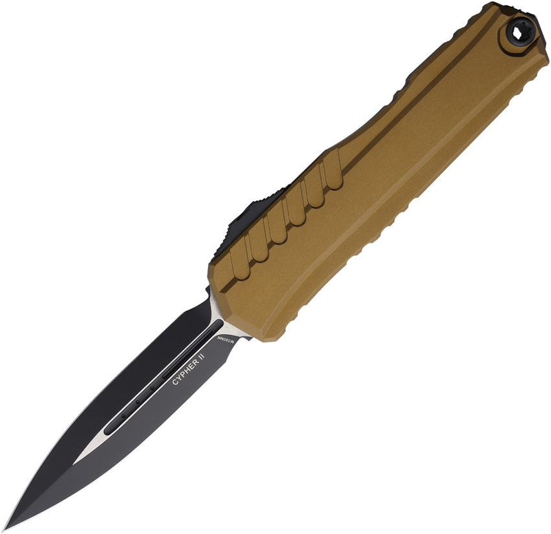 Microtech Auto Cypher II D/E OTF Tan [1242-1TA]