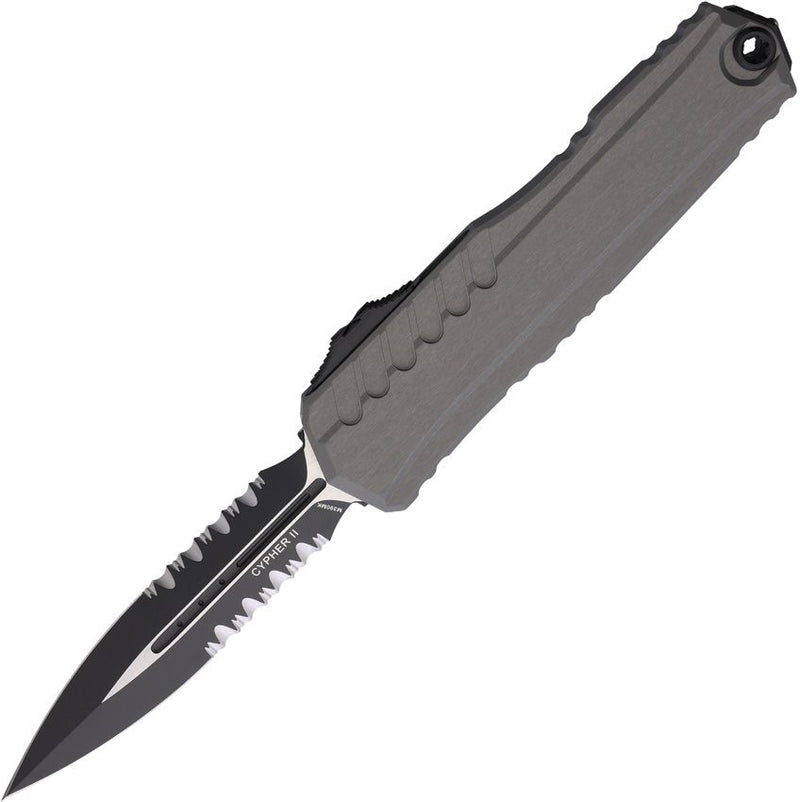 Microtech Auto Cypher II D/E OTF PS Nat [1242-2NC]