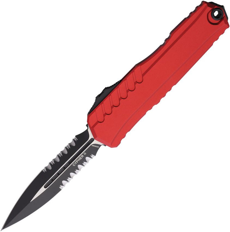 Microtech Auto Cypher II D/E OTF PS Red [1242-2RD]