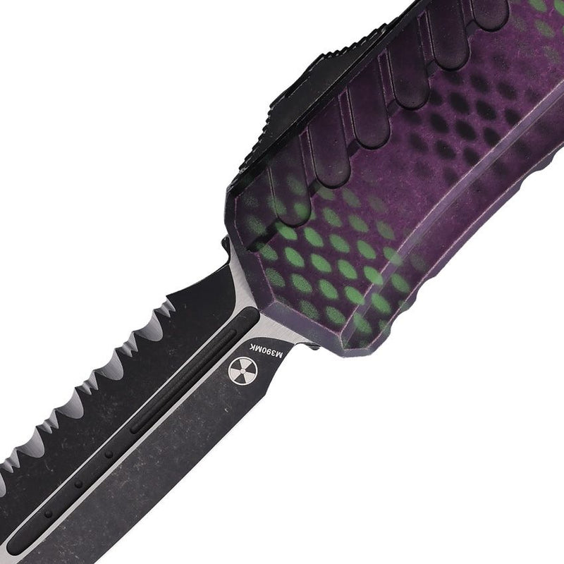 Microtech Auto Cypher II D/E OTF FS Purp [1242-3PUX51S]