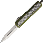Microtech UTX-85 Daytona D/E OTF Green (3.13" Stonewash) [126-10ODBIS]