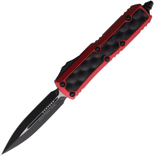 Microtech UTX-85 Daytona D/E OTF Black (3.13" Black) [126-1RDBIS]