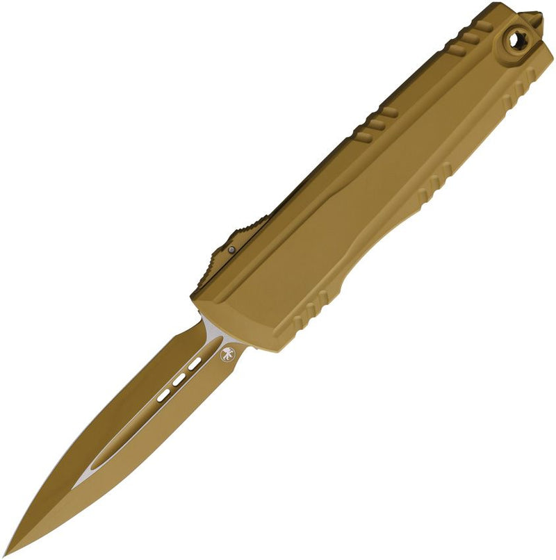 Microtech Auto Luminary D/E OTF ZBP, Cerakote RAL-8000 Knife [1270-1CRAS]