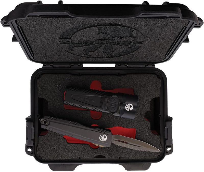 Microtech Auto Luminary D/E Stiletto Pro [1270-3DLCT SET1]