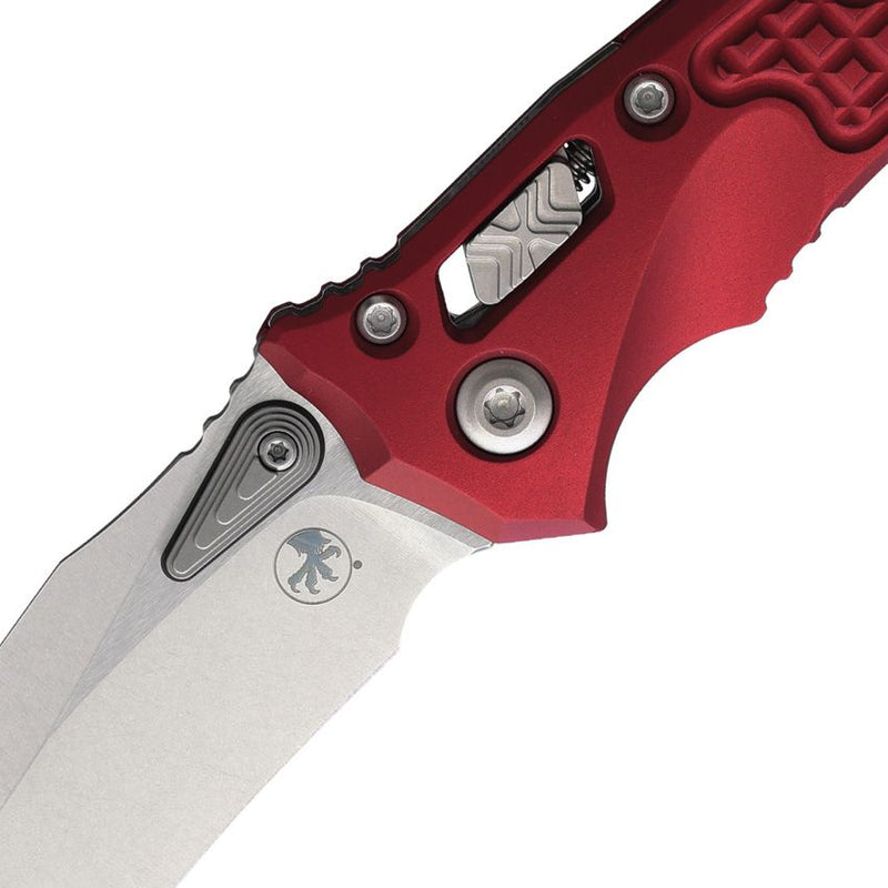 Microtech Amphibian Mini Ram-Lok Merlot Folding Knife [137MRL-10FRMR]