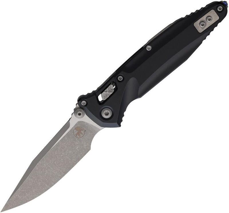Microtech Socom Delta Ram-Lok Black Aluminum Folding Knife [159RL-10AP]