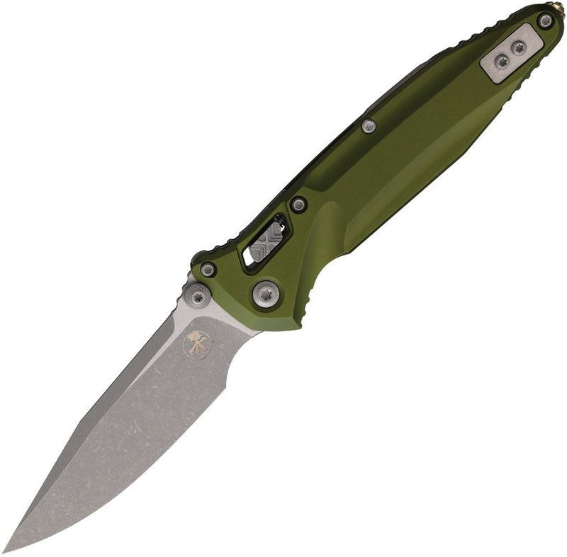 Microtech Socom Delta Ram-Lok OD Green Aluminum Folding Knife [159RL-10APOD]