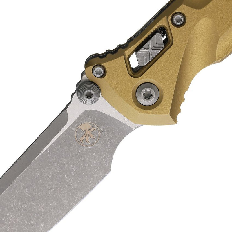 Microtech Socom Delta Ram-Lok Tan Aluminum Folding Knife [159RL-10APTA]