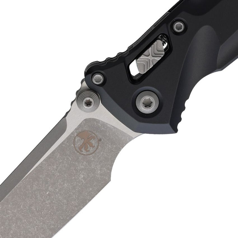 Microtech Socom Delta Ram-Lok Black Aluminum Folding Knife [159RL-10AP]