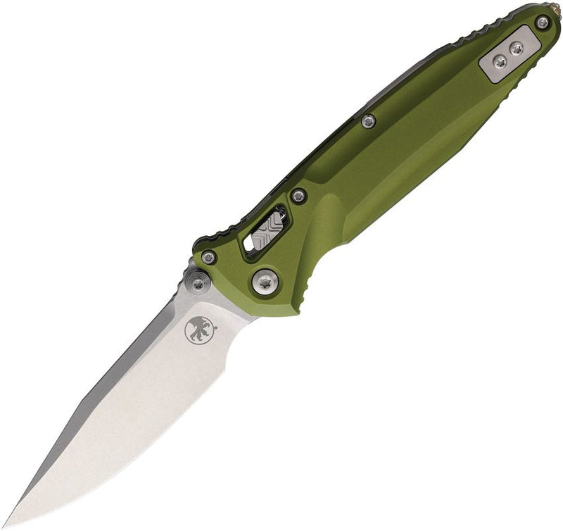 Microtech Socom Delta Ram-Lok OD Green Aluminum Folding Knife [159RL-10OD]