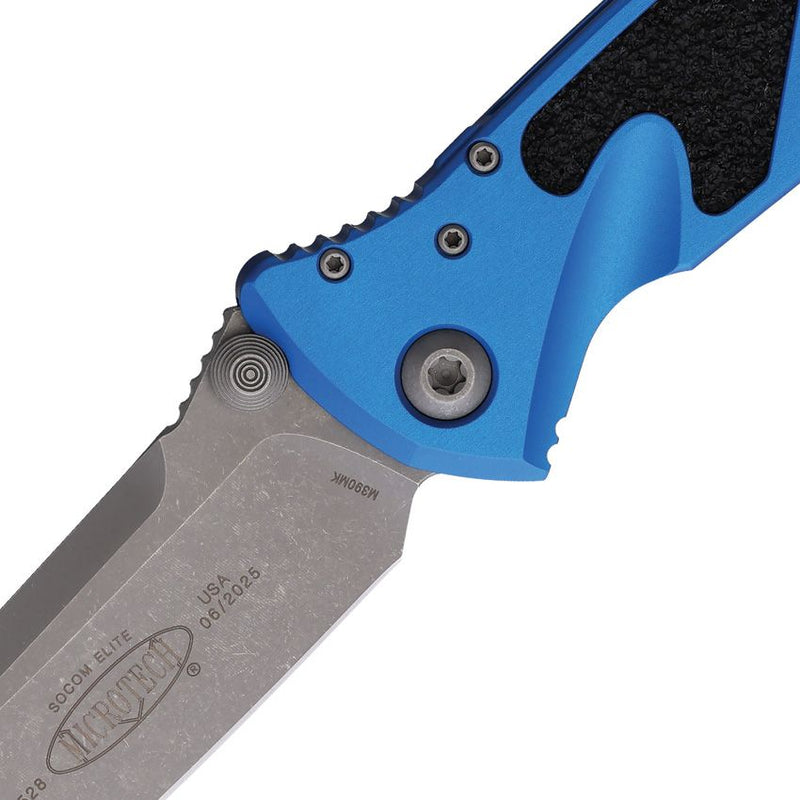 Microtech Socom Elite S\E Linerlock Blu [160-10APBL]