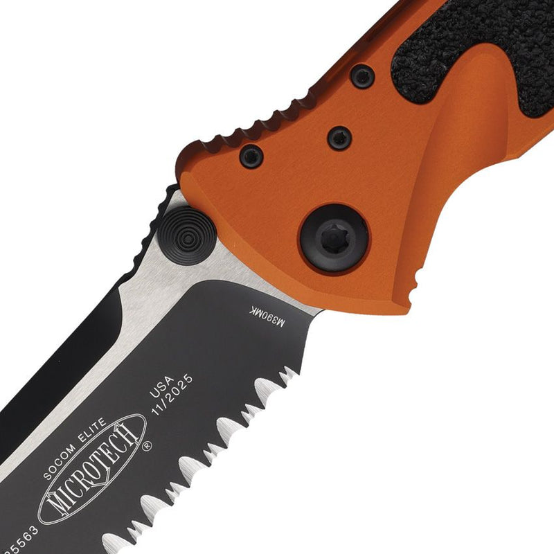 Microtech Socom Elite S\E Linerlock Oran [160-2OT]