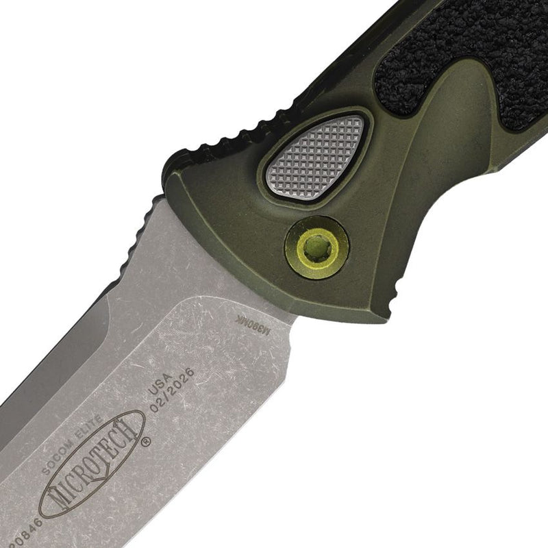 Microtech Auto Socom Elite Buttonlock Ap [160A-10APDGG-U25]