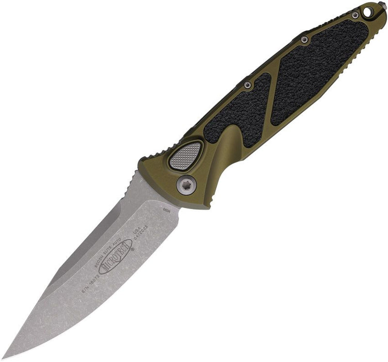 Microtech Auto Socom Elite Buttonlock [160A-10APOD]