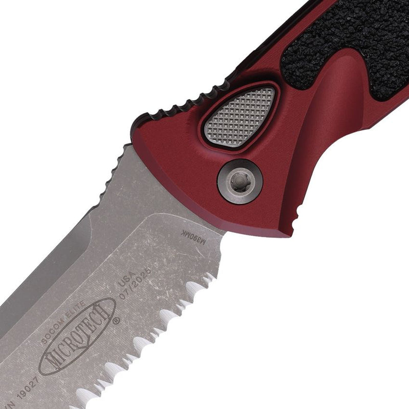 Microtech Auto Socom Elite Buttonlock [160A-11APMR]