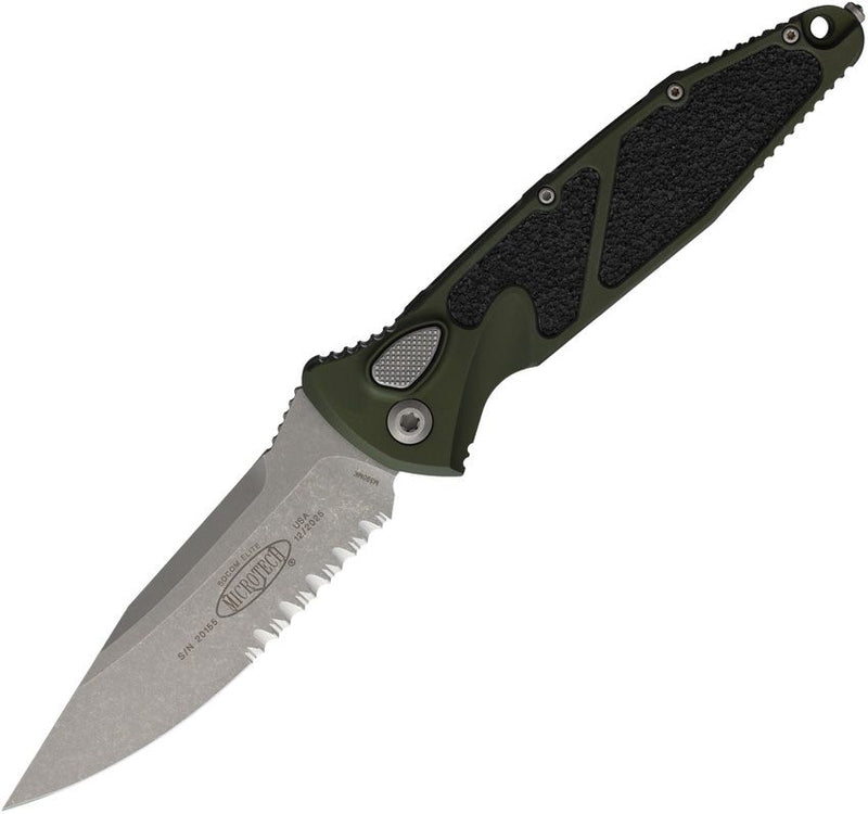 Microtech Auto Socom Elite Buttonlock Ap [160A-11APWL]