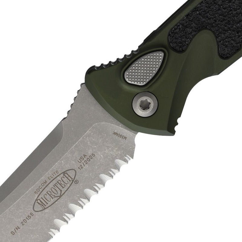 Microtech Auto Socom Elite Buttonlock Ap [160A-11APWL]