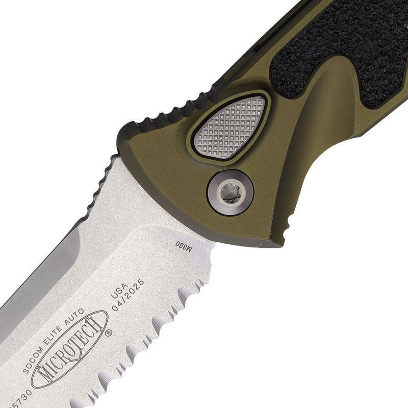Microtech Auto Socom Elite Buttonlock [160A-11OD]