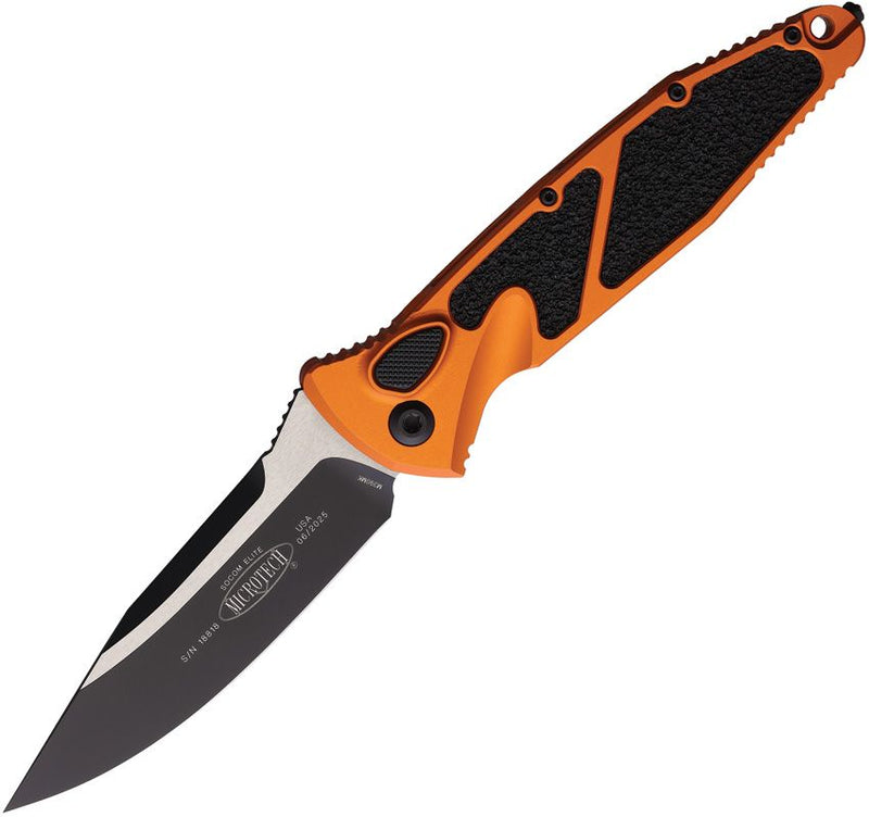 Microtech Auto Socom Elite Buttonlock [160A-1OR]