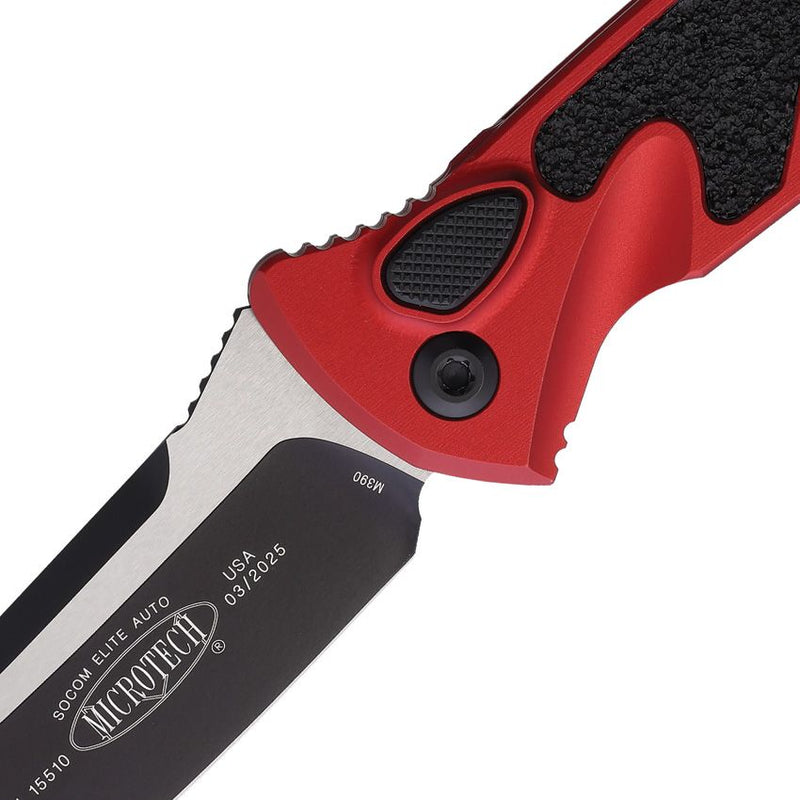 Microtech Auto Socom Elite Buttonlock [160A-1RD]