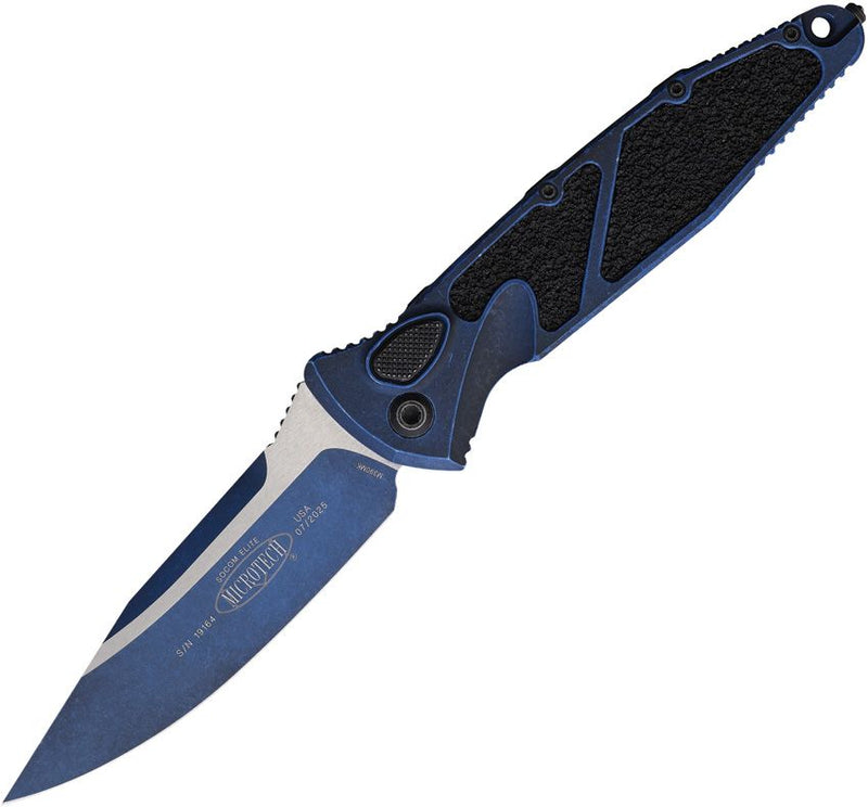 Microtech Auto Socom Elite Buttonlock [160A-1WBL]