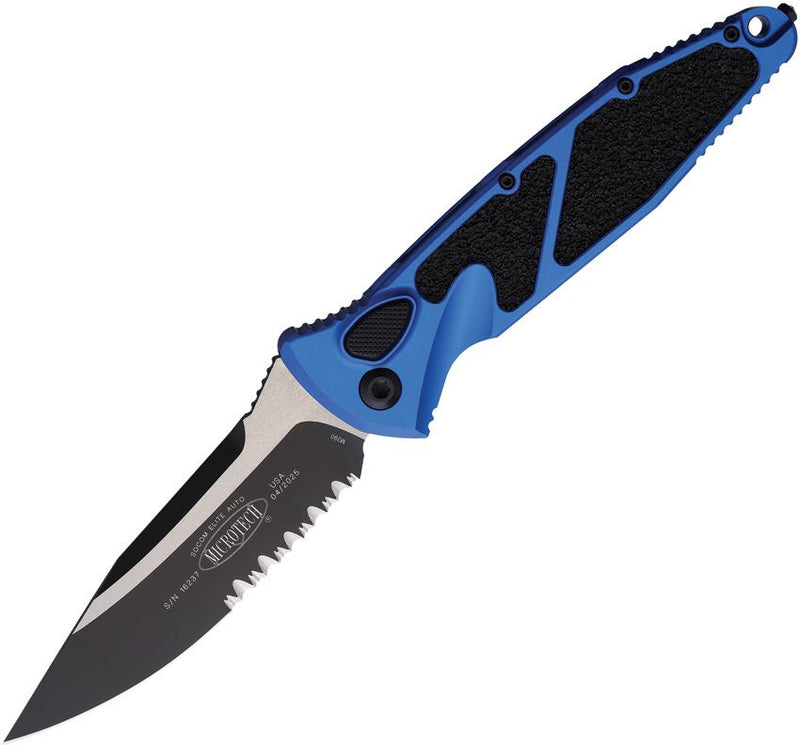 Microtech Auto Socom Elite Buttonlock [160A-2BL]