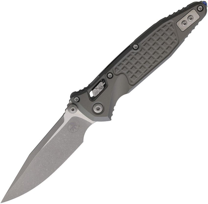 Microtech Socom Ram-Lok SE  Frag Nat Gray Aluminum Folding Knife [160RL-10APFRNC]