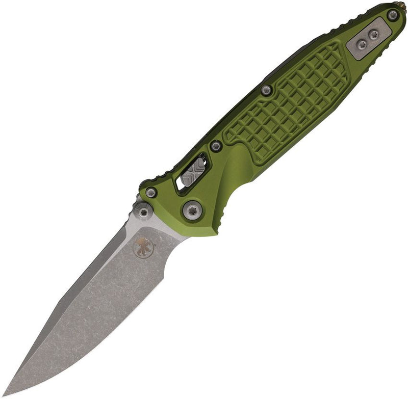 Microtech Socom Ram-Lok SE  Frag OD Green Aluminum Folding Knife [160RL-10APFROD]