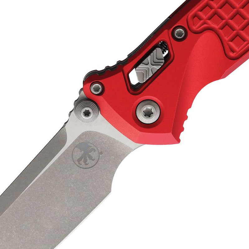 Microtech Socom Ram-Lok SE Frag Red Folding Knife [160RL-10APFRRD]