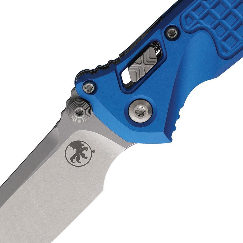 Microtech Socom Ram-Lok Blue Frag Blue Folding Knife