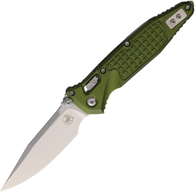 Microtech Socom Ram-Lok SE  Frag OD Green Aluminum Folding Knife [160RL-10FROD]