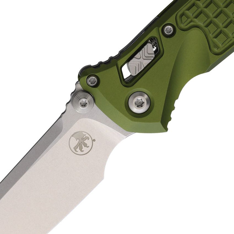 Microtech Socom Ram-Lok SE  Frag OD Green Aluminum Folding Knife [160RL-10FROD]