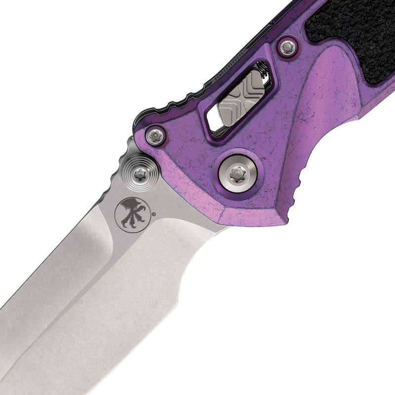 Microtech Socom Ram-Lok Marfione Sel Purple Purple Haze Folding Knife [160RL-10SMS6]