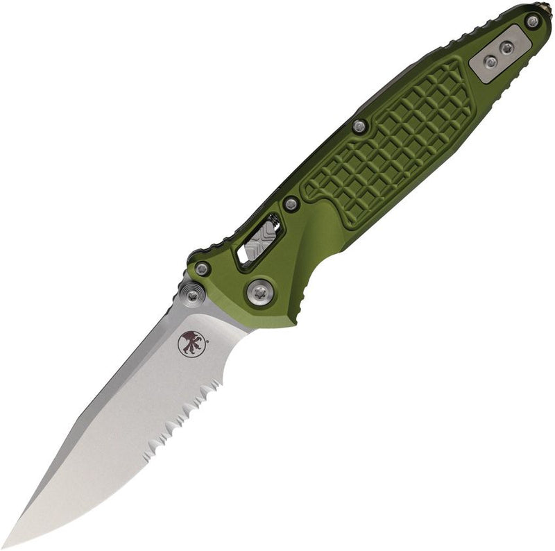 Microtech Socom Ram-Lok SE OD Green Aluminum Folding Knife [160RL-11FROD]