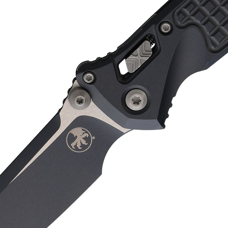 Microtech Socom Ram-Lok SE Gray Aluminum Folding Knife [160RL-1FRCSG-Z13]