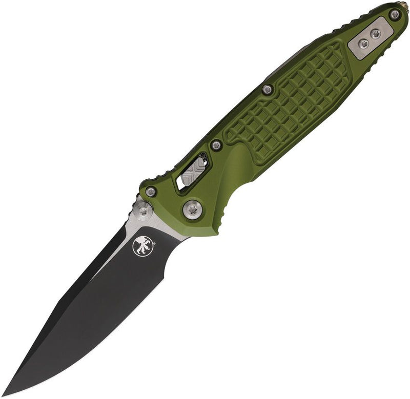 Microtech Socom Ram-Lok OD Green Aluminum Folding Knife [160RL-1FROD]