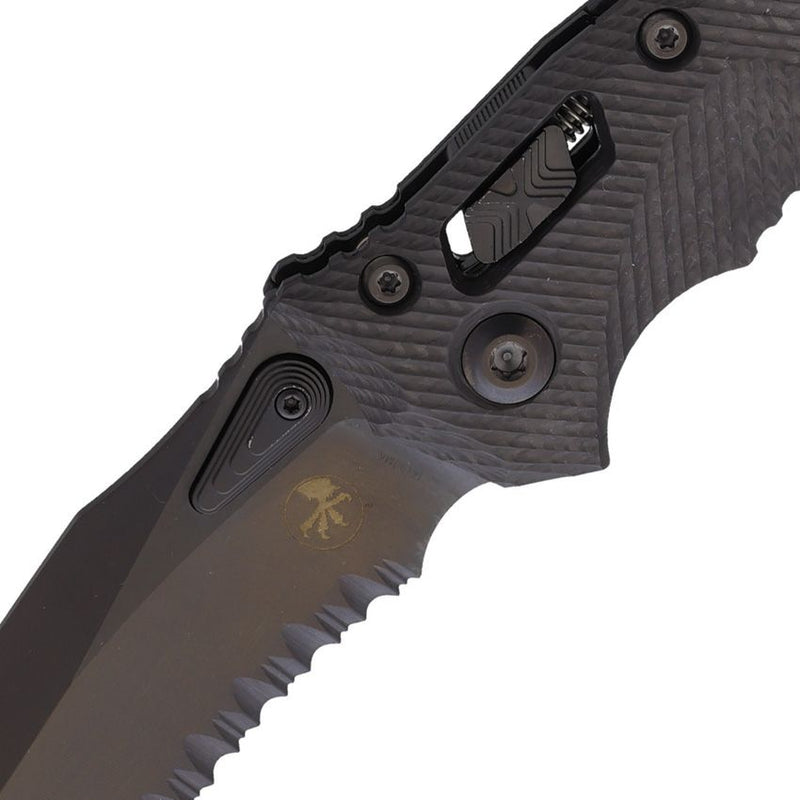 Microtech Amphibian Ram-Lok DLC CF [137RL-2DLCTFLCFS]