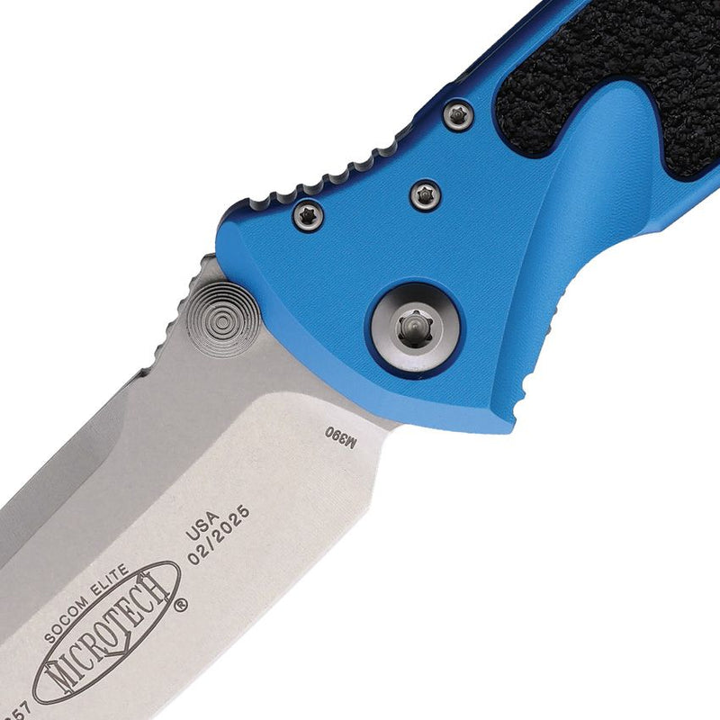 Microtech Socom Elite T/E Linerlock Blu [161-10BL]