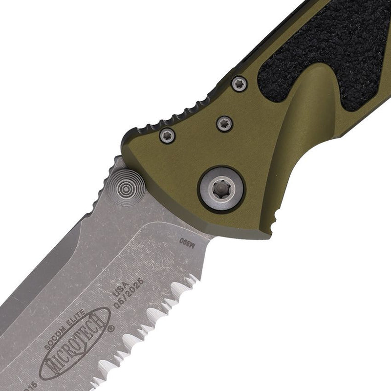 Microtech Socom Elite T\E Linerlock OD [161-11APOD]